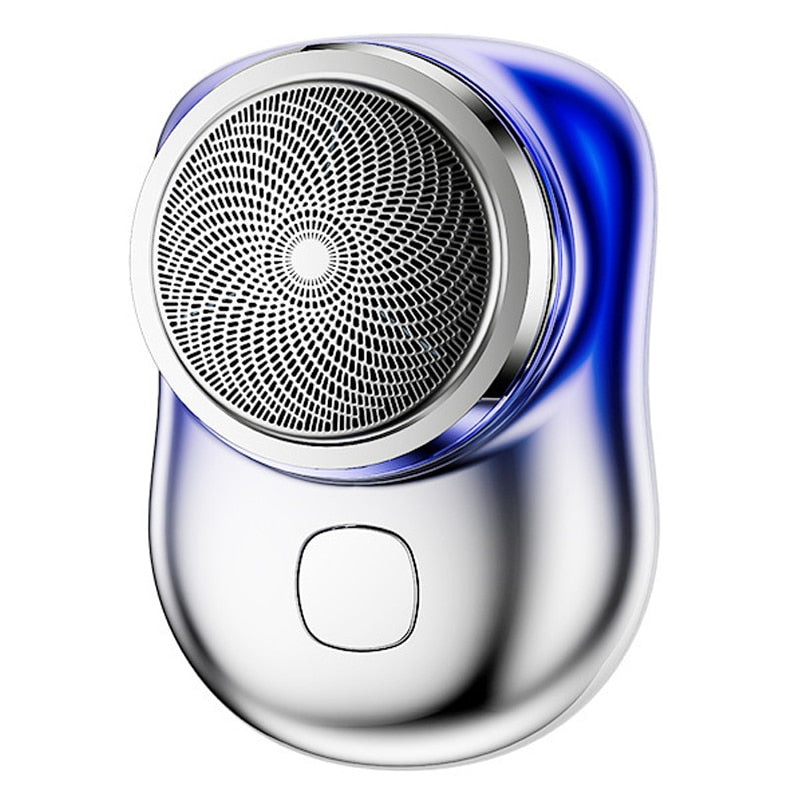 Washable Travel Shaver, compact and portable, designed for quick and easy shaving on the go with a washable head for convenient cleaning.